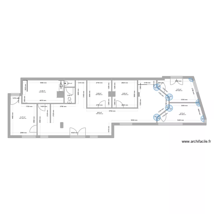 CAFPI_Base. Plan de 13 et 112 m² CAFPI_Base. Plan de 13 et 112 m²