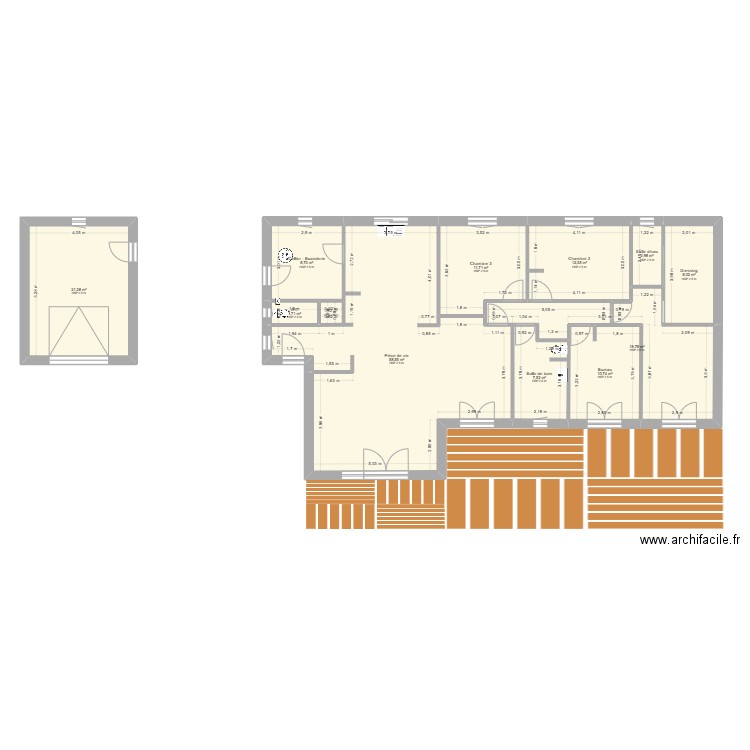 Bram 1. Plan de 0 pièce et 0 m2