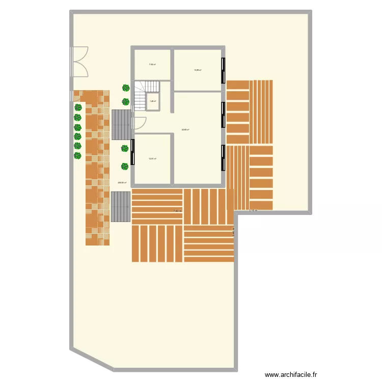 41 SORINS EXISTANT. Plan de 6 pièces et 578 m²