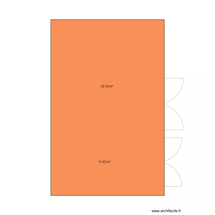 Garage Bourbon. Plan de 