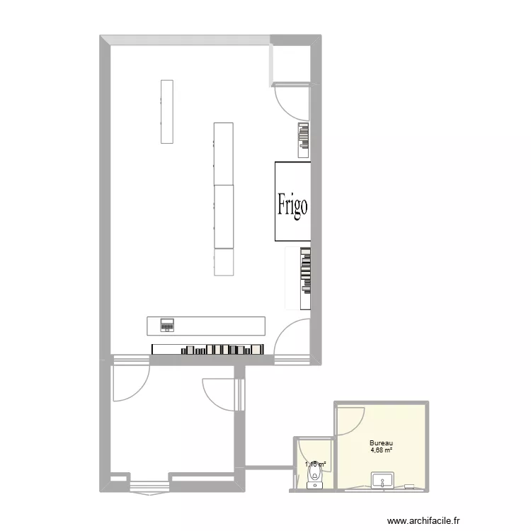 CHEZ PATRICK AMENAGEMENT. Plan de 2 et 6 m² CHEZ PATRICK AMENAGEMENT. Plan de 2 et 6 m²