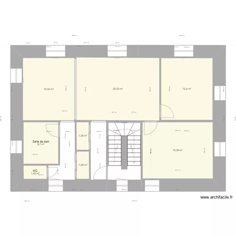 PROJET MORMANT APRES. Plan de 