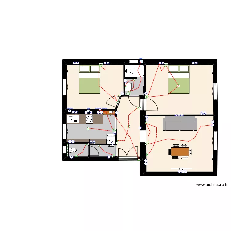 CARRE PLAN PROJET. Plan de 