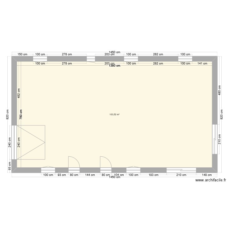 estimatif. Plan de 0 pièce et 0 m2