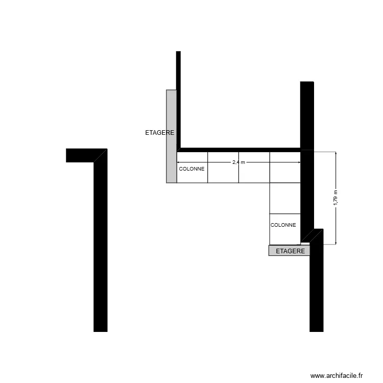 CUISINE DUBOUCHAGE. Plan de CUISINE DUBOUCHAGE. Plan de