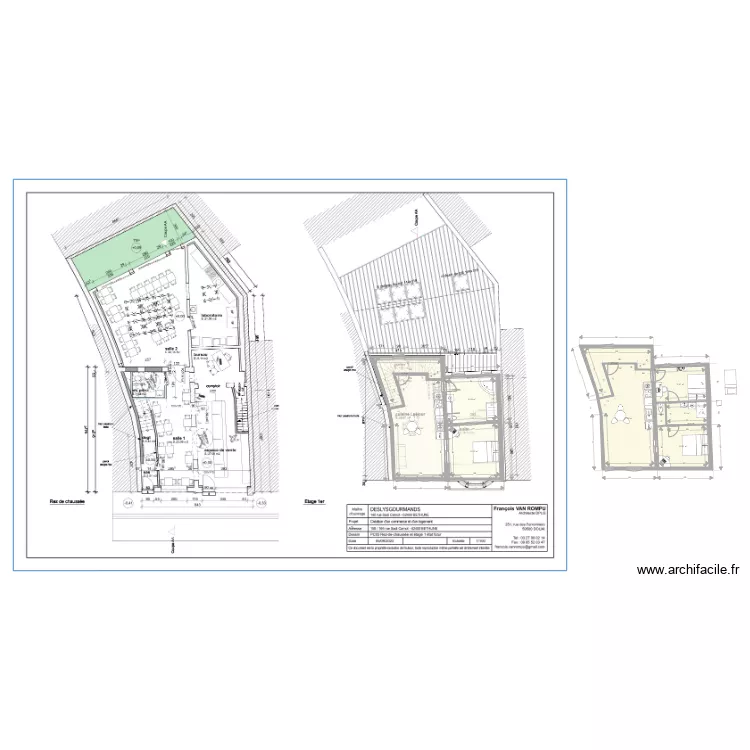 plan etage 1 magasin. Plan de 10 et 130 m² plan etage 1 magasin. Plan de 10 et 130 m²