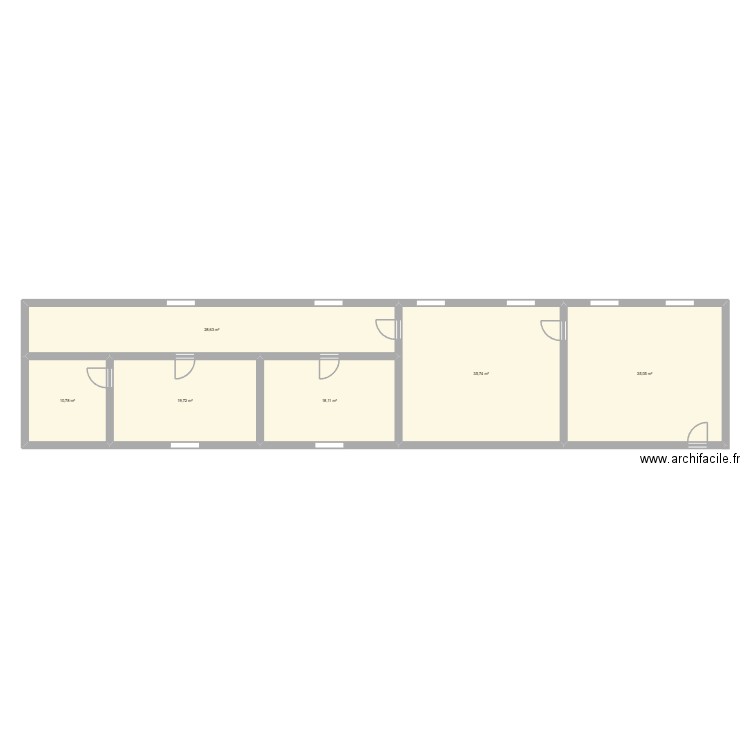 st pierre. Plan de 6 pièces et 148 m2