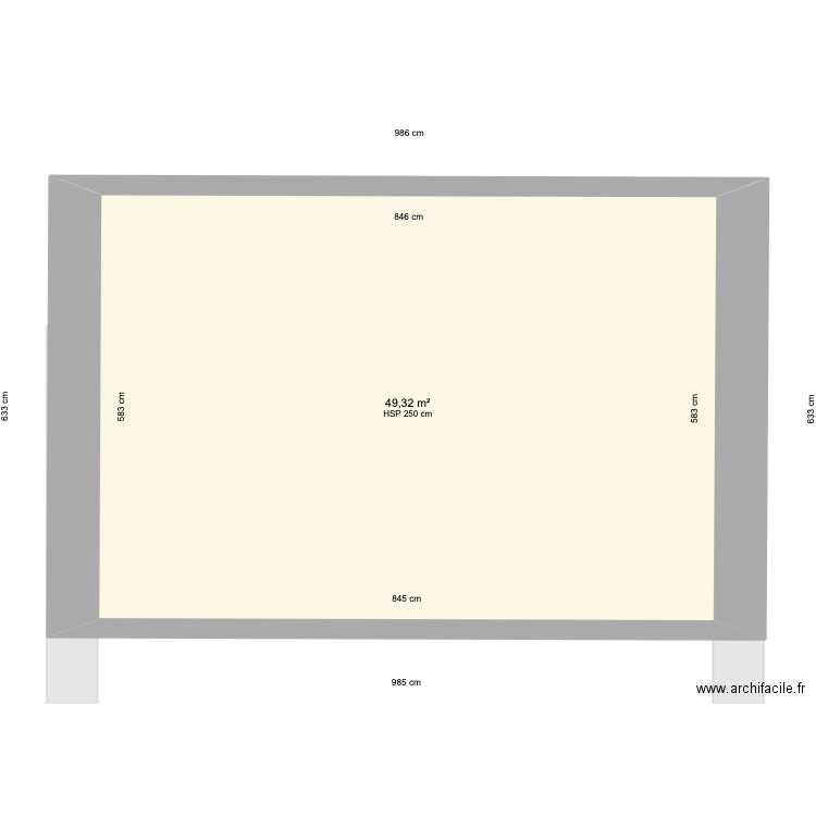 GARAGE FACADE NORD. Plan de 0 pièce et 0 m2