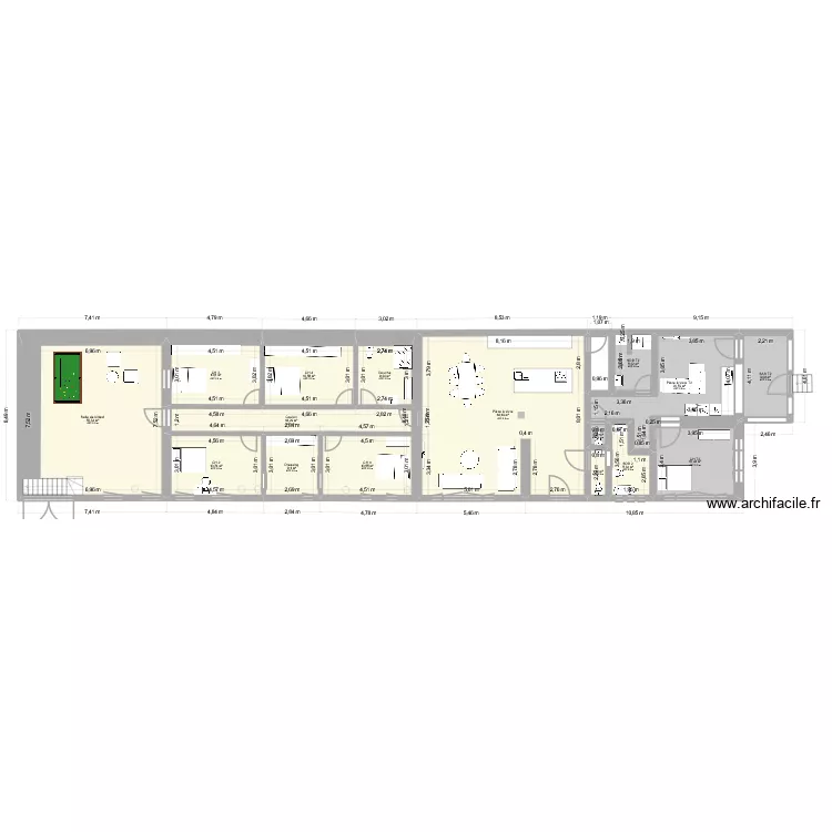 Appartement KILIC. Plan de 16  et 258 m²