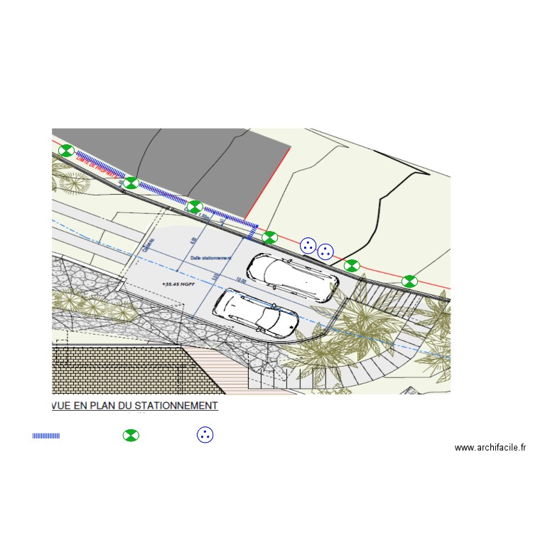 PLAN GARAGE MOOOREA EAU ELEC. Plan de 0 pièce et 0 m2