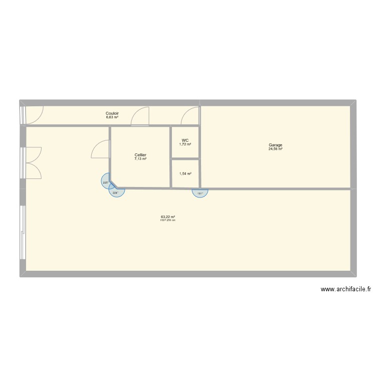 bergerie. Plan de 0 pièce et 0 m2