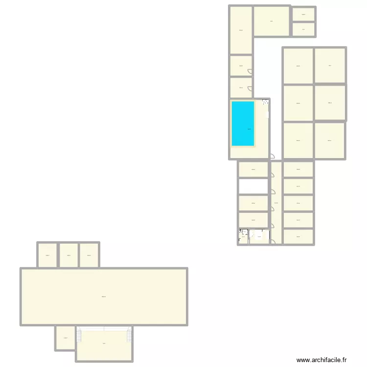 Hatier Aur&eacute;a. Plan de 30  et 993 m²