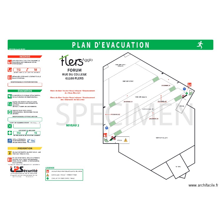 FORUM NIV 2. Plan de 0 pièce et 0 m2