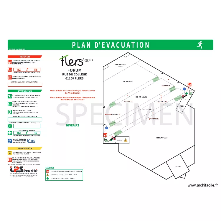 FORUM NIV 2. Plan de 