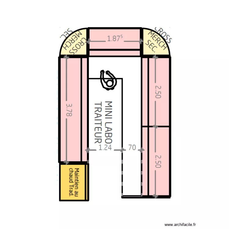 Mini Labo SDV Illkirch. Plan de 