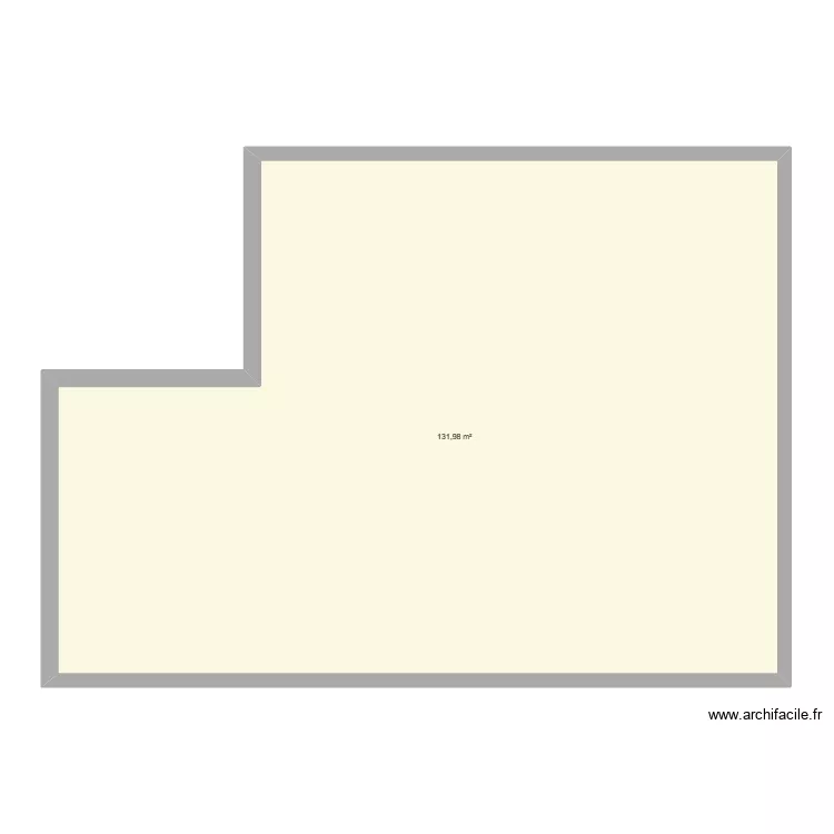 maison 115A. Plan de 1 pièce et 132 m² maison 115A. Plan de 1 pièce et 132 m²