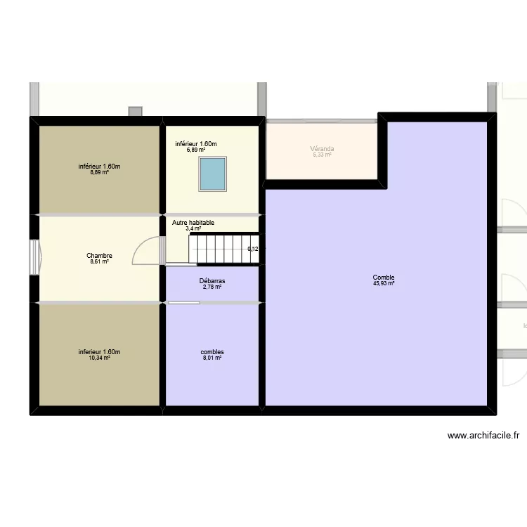MURON. Plan de 24  et 242 m²