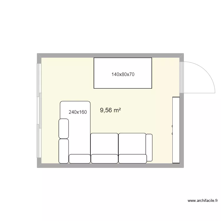 T4_Maurepas_bureau. Plan de 
