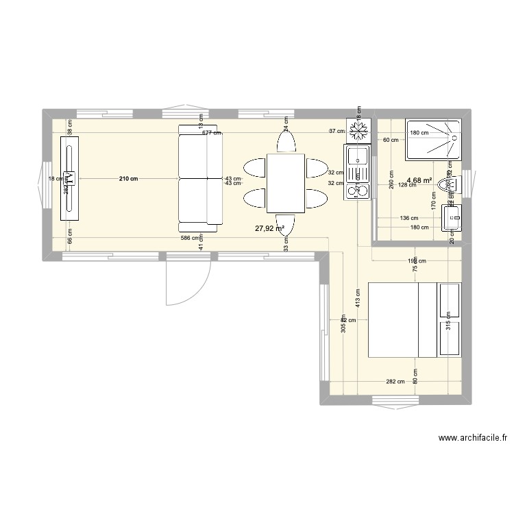 LittleHouse360 40M2. Plan de 0 pièce et 0 m2