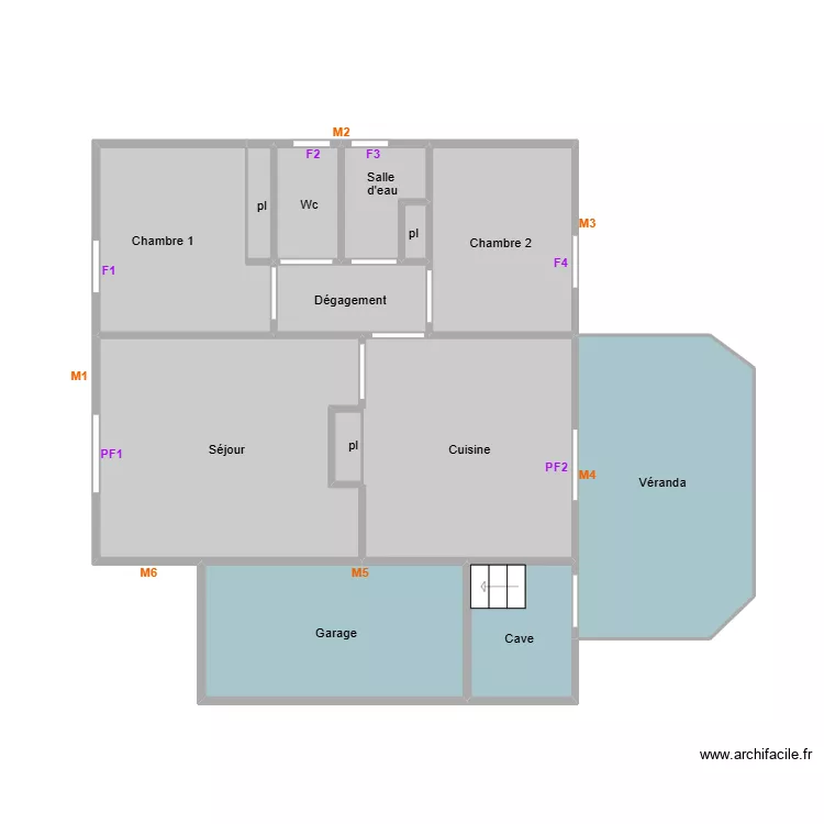 Lemesle st hilaire. Plan de 13 Pièces et 58 m² Lemesle st hilaire. Plan de 13 Pièces et 58 m²