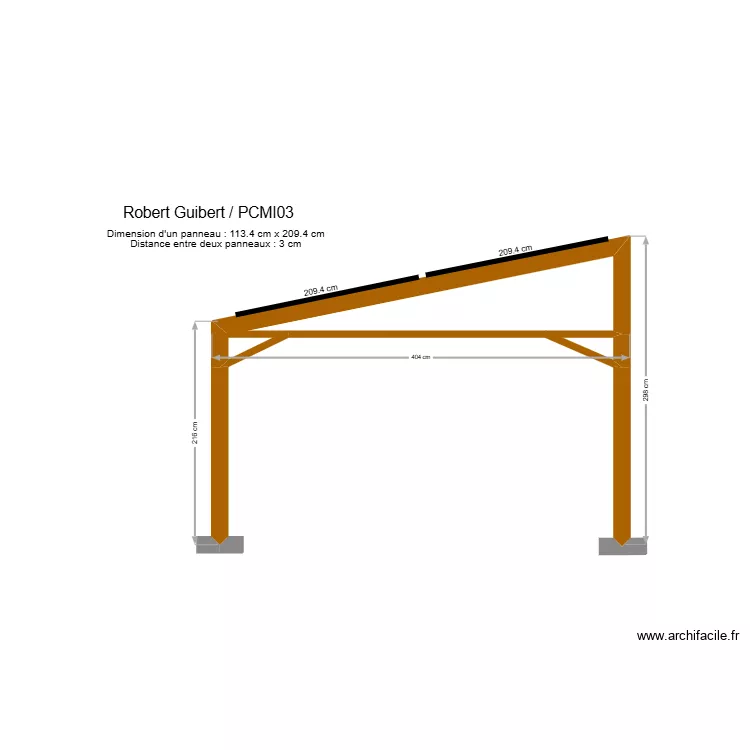Robert Guibert / PCMI03. Plan de 