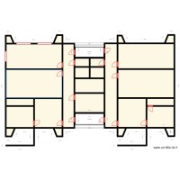 Plan de masse Rez de Chaussée INFIRMERIE