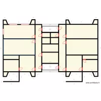Plan de masse Rez de Chauss&eacute;e INFIRMERIE