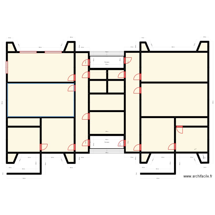Plan de masse Rez de Chaussée INFIRMERIE. Plan de 0 pièce et 0 m2
