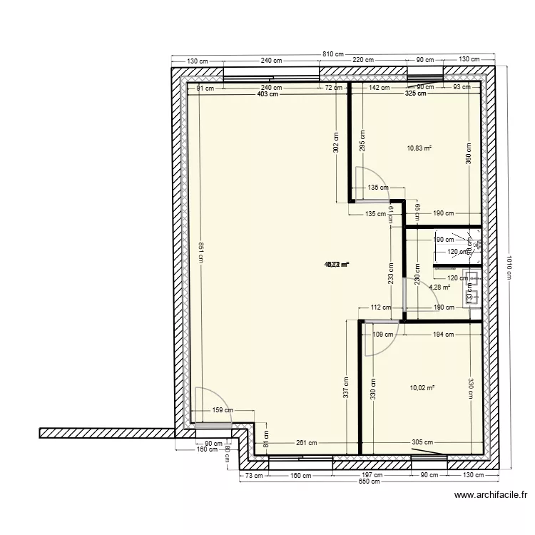 Lot N° 34 Zac de la Croix. Plan de 6 et 206 m² Lot N° 34 Zac de la Croix. Plan de 6 et 206 m²