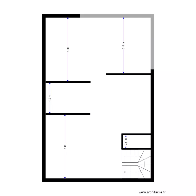 MAISON RDC. Plan de 