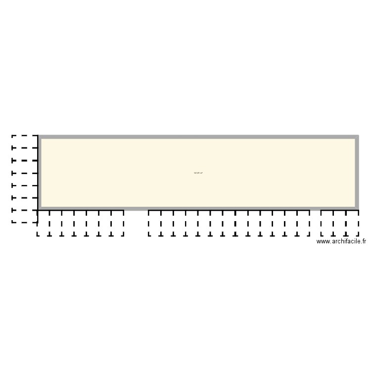 Plan stationnement. Plan de 1 pièce et 142 m2