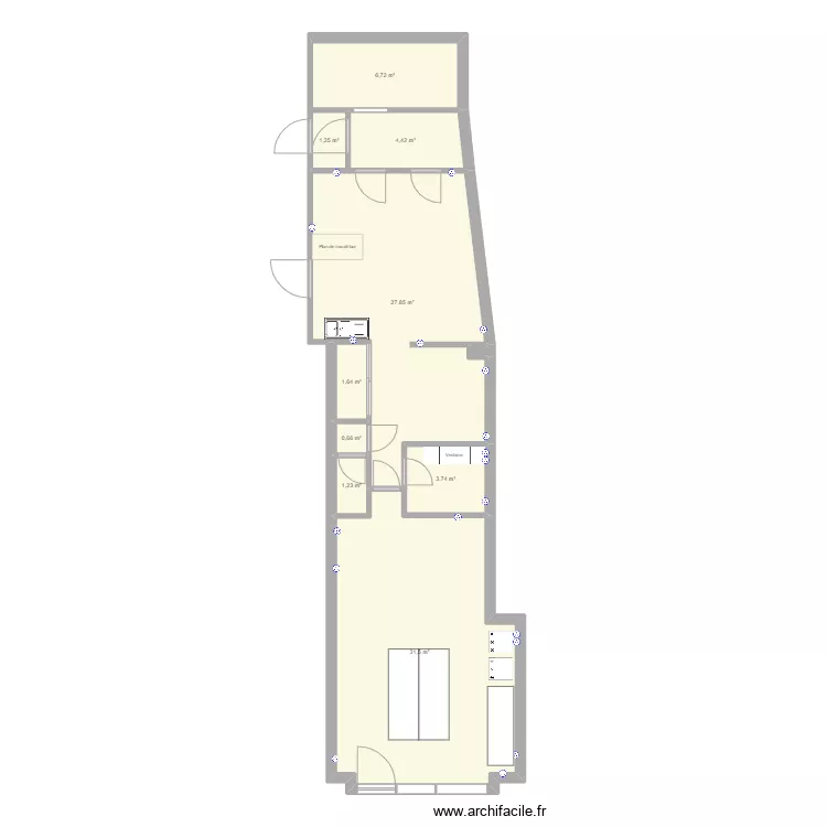 Local GOP - R&eacute;nov&eacute;. Plan de 