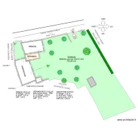 PLAN DE MASSE AVANT TRAVAUX