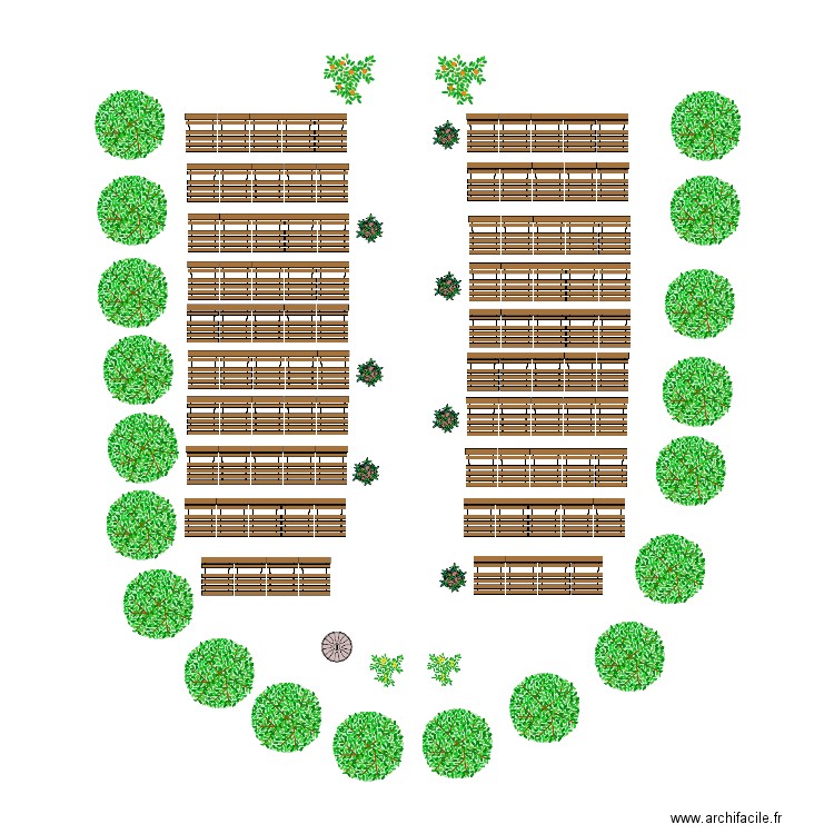 ceremonie sandra. Plan de 0 pièce et 0 m2