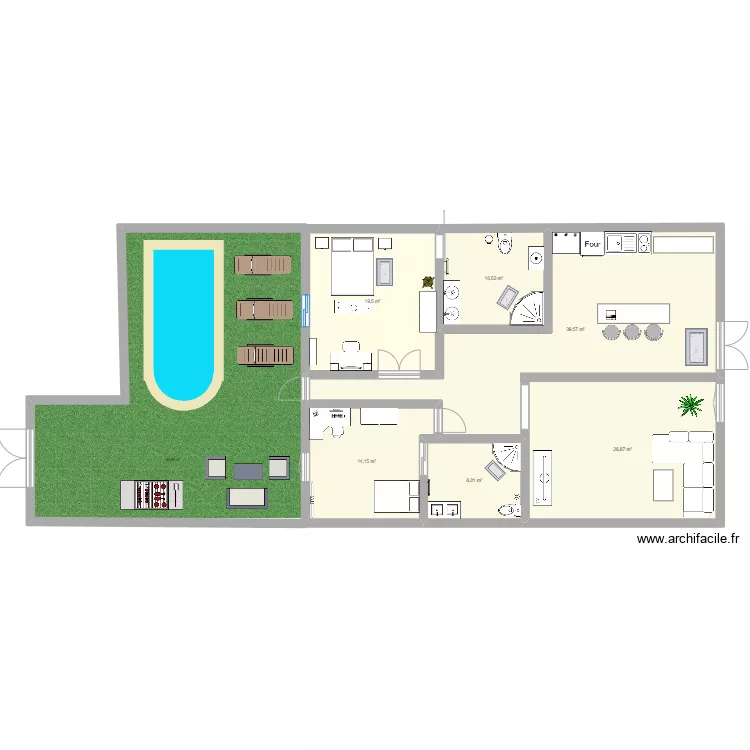 maison dream isabella. Plan de 