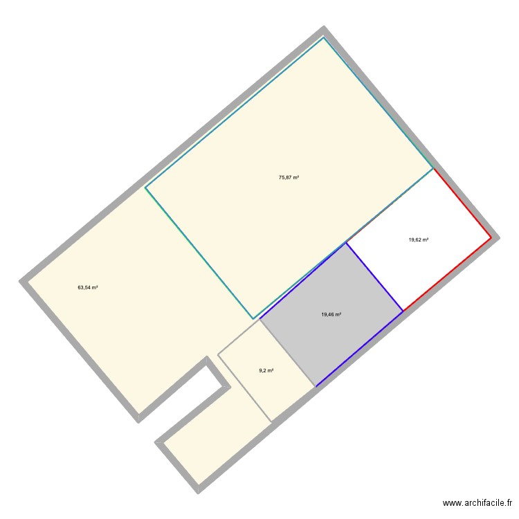 5-jean-jaurès-copie. Plan de 5 pièces et 313 m2