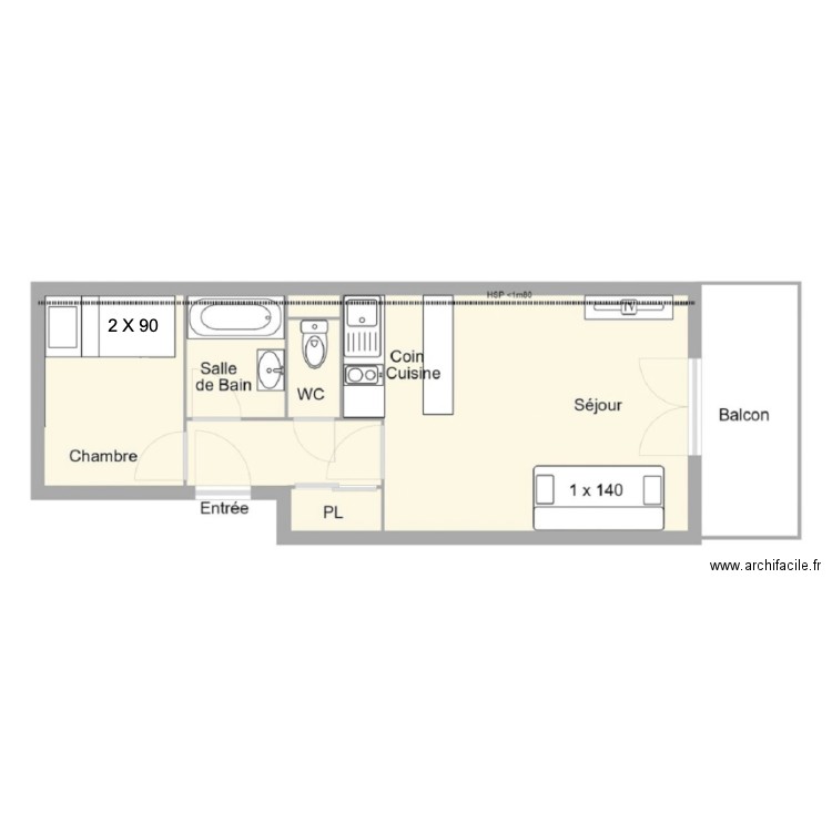 isabela A03. Plan de 0 pièce et 0 m2