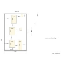 plan facade sud Agrandissement fenetre