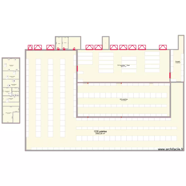 Télémécanique 2. Plan de 15 et 4139 m² Télémécanique 2. Plan de 15 et 4139 m²