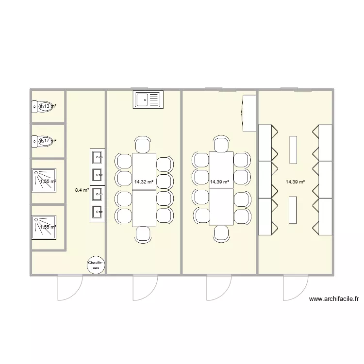 EXCELLENCE ITE CHANTIER ST ETIENNE. Plan de 