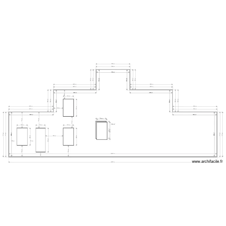FACADE MAISON ARCHI 3. Plan de 1 et 159 m² FACADE MAISON ARCHI 3. Plan de 1 et 159 m²