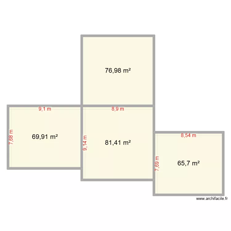 Hudimesnil_1163_1164_1167_Maison_Seule. Plan de 