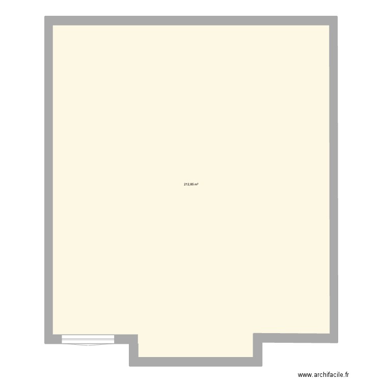 Bolly 2. Plan de 1 pièce et 213 m2