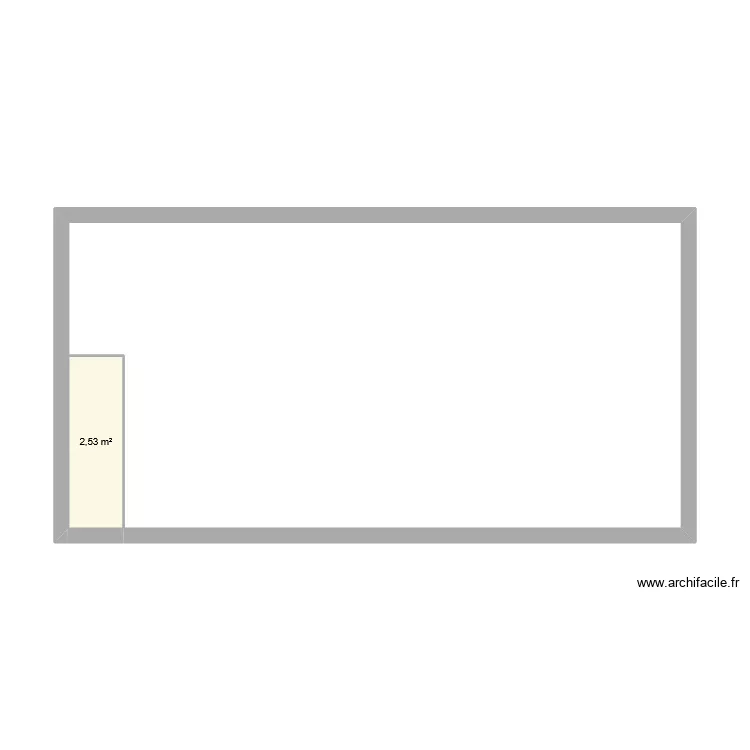 Notre maison. Plan de 