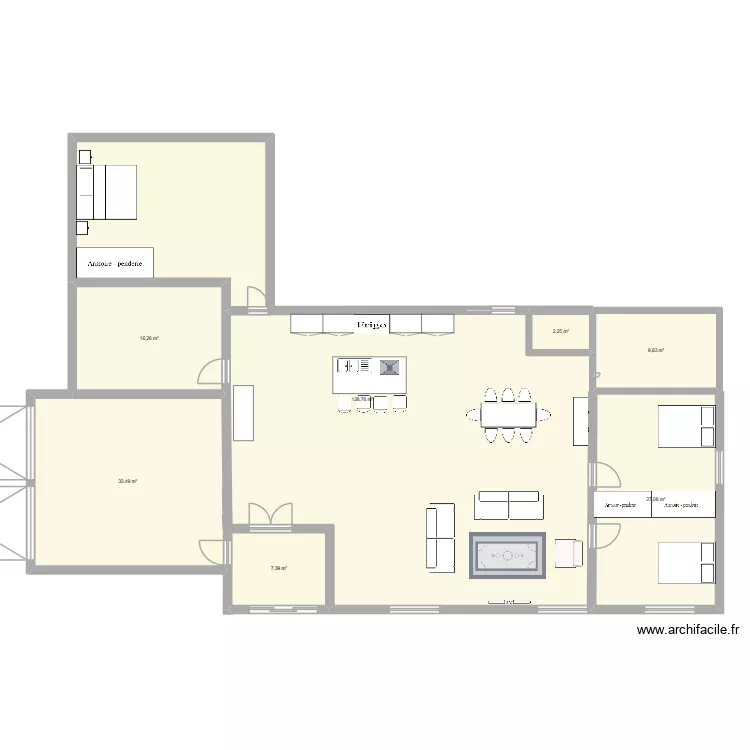 maison maxjo. Plan de 