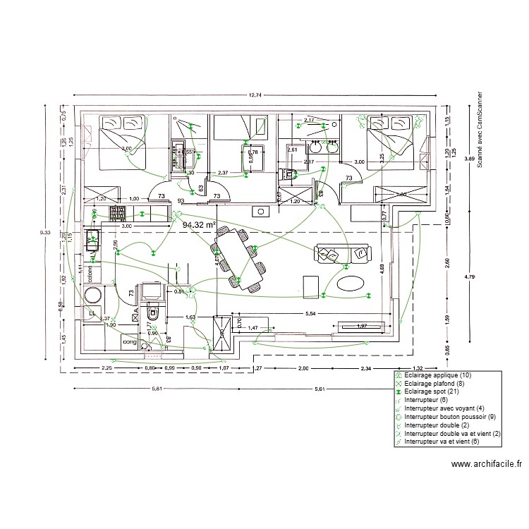 PANNETIER ECLAIRAGE. Plan de 0 pièce et 0 m2