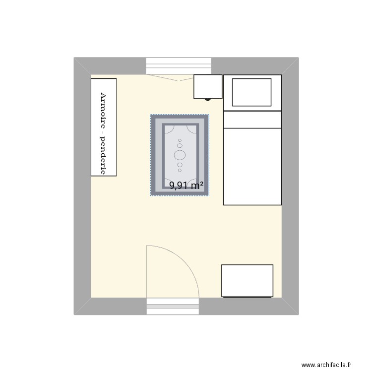 Chambre enfant . Plan de 0 pièce et 0 m2
