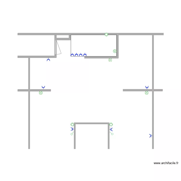 Grenier. Plan de 