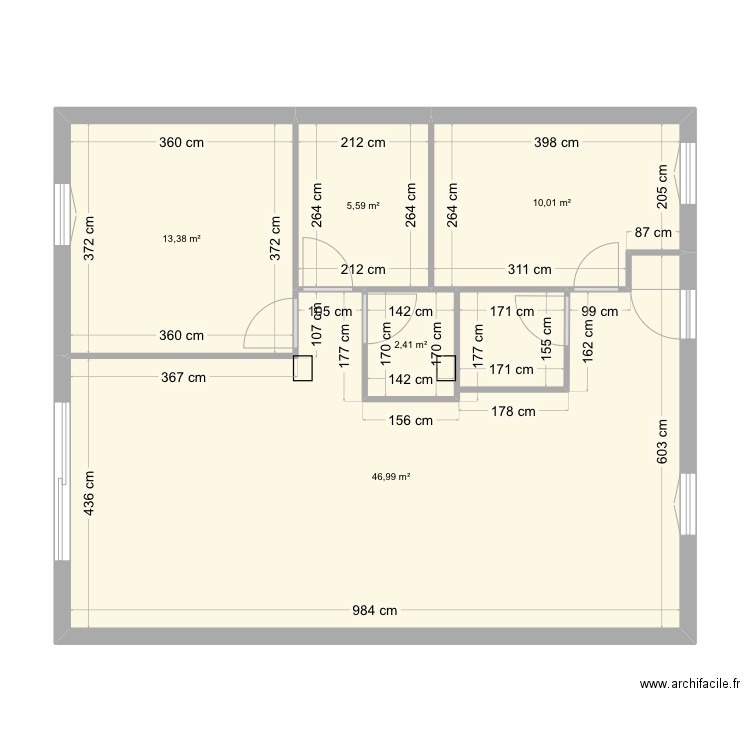 Serezin v2. Plan de 0 pièce et 0 m2