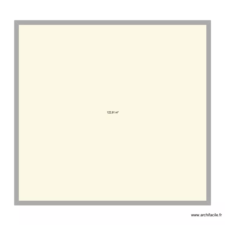 SNO. Plan de 1  et 123 m²